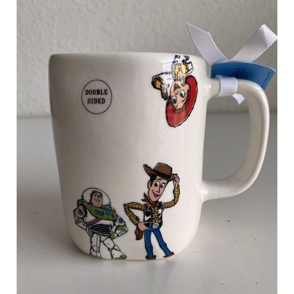 Rae Dunn Other - Rae Dunn Disney Pixar Toy Story Woody Jessie Buzz Howdy Partner Mug Double Sided